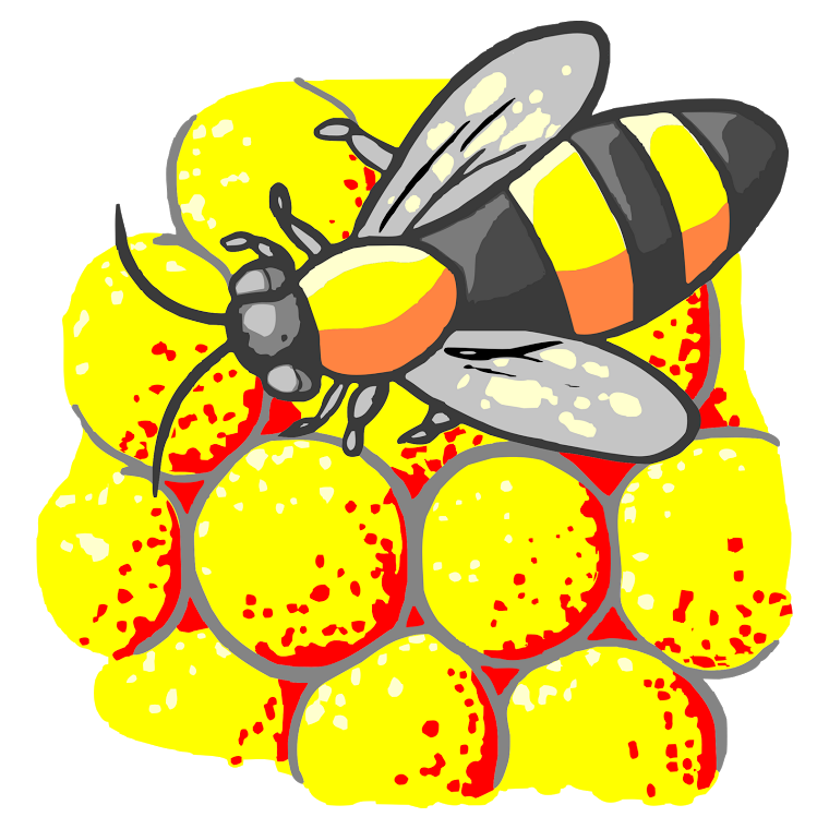 Kumpulan Gambar Kartun Lebah Marah Terbaru