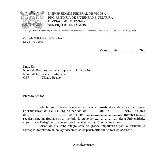 Carta De Apresentacao Funcionario - Sample Site q