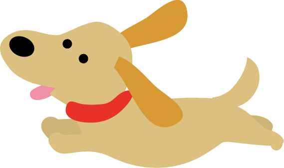 最も好ましい 正面 犬 イラスト 走る 犬 走る イラスト 正面 アニメヒーロー画像