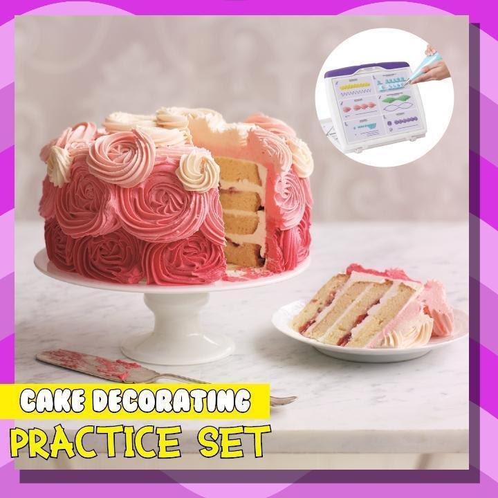 Compare prices on popular products in bakeware. Cake Decorating Icing Piping Nozzles Practice Drawings Practice Board Shopperbella