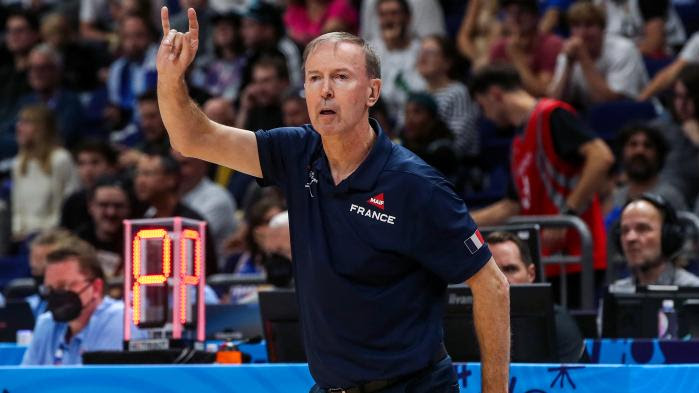 VIDEO. Coupe du monde de basket : "On y va pour aller le plus haut possible", prévient Vincent Collet, le sélectionneur des Bleus