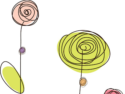 [ベスト] 手書き シンプル おしゃれ 花 イラスト 146006