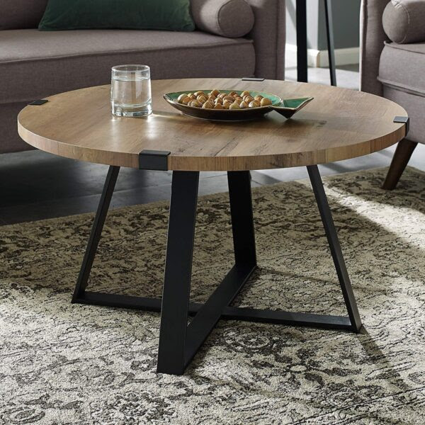 Shop wayfair for all the best glass round coffee tables. 51 Round Coffee Tables To Give Your Living Room A Boost Of Style