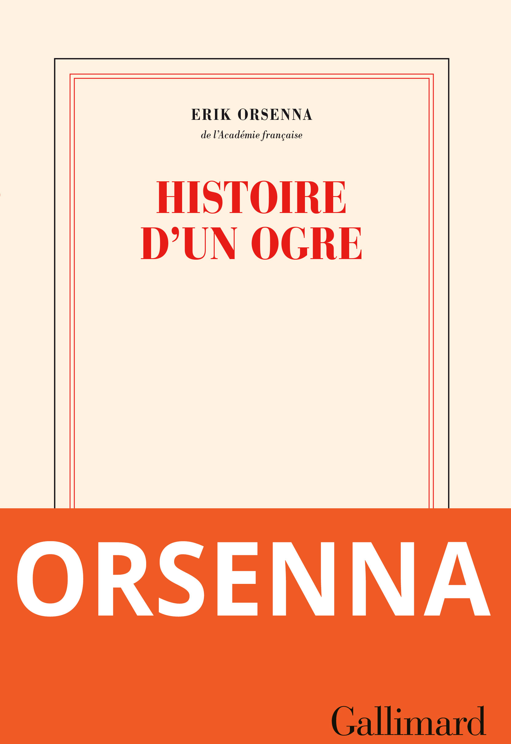 Orsenna-Histoire d'un ogre