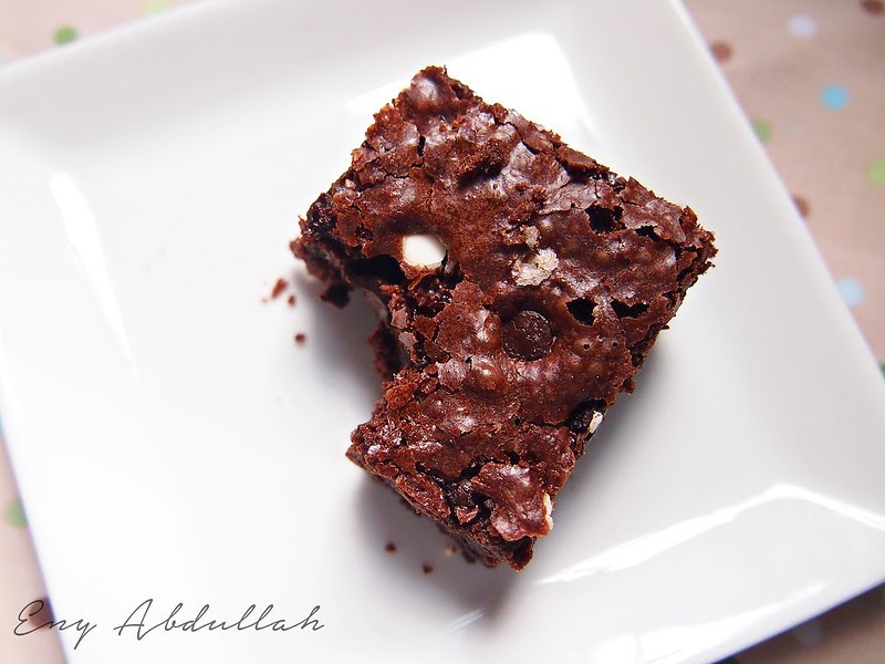 Resepi Brownies Walnut Cheese - Surat CC