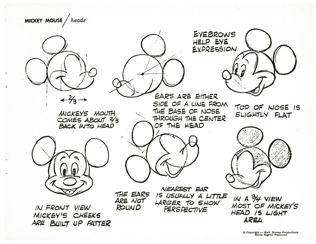 ミニー 書き方 ☆⌒゜ | Disney drawings, Disney illustration, Mickey mouse drawings