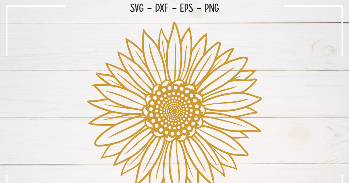 Download Sunflower Cricut Sunflower Mandala Svg Free
