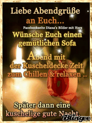 The perfect gutenabend abend guten animated gif for your conversation. Einen Schonen Abend Und Spater Eine Gute Nacht Wunsche Ich Dir Bild 137140142 Blingee Com
