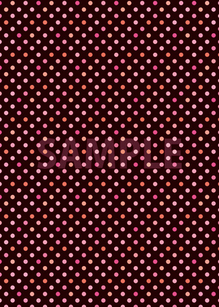 綺麗なピンク 黒 ドット 背景 美しい花の画像
