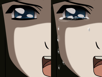ベスト涙 イラスト 描き方 アニメ画像