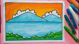 Cara Mewarnai Pemandangan Dengan Crayon Titi : Cara Mewarnai Pemandangan Dengan Crayon How To Color With Oil Pastels Youtube : Crayon titi menurut intan nih, crayon jenis ini bagus loh guys.