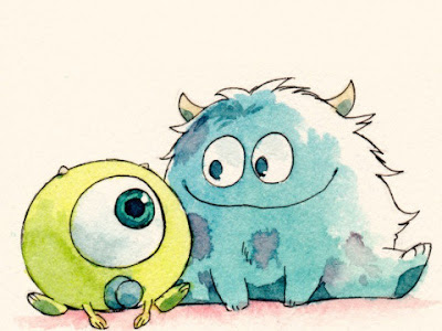 すべてのイラスト画像 かわいい モンスターズ インク 可愛い イラスト