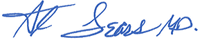 Dr. Sears' Signature image