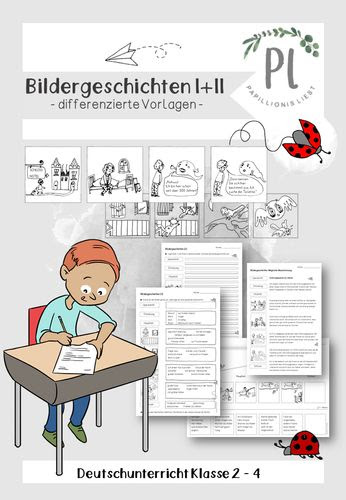 Der wehrhafte schneemann / bei dieser bildergeschichte aufgabe soll ihr kind zu den vier bildern eine stimmige geschichte schreiben. Bildergeschichten Set I Und Ii Klasse 2 4 Unterrichtsmaterial Im Fach Deutsch