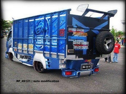  modifikasi  truck canter  indonesia