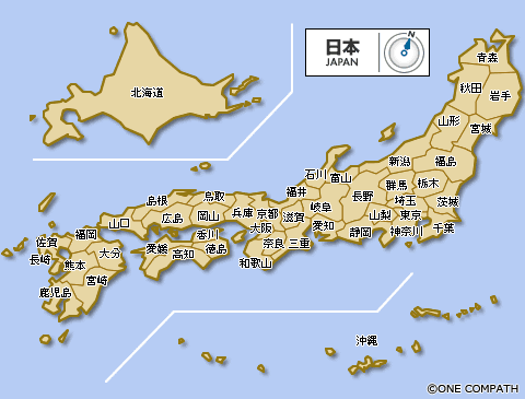 Japimage 日本地図 画像