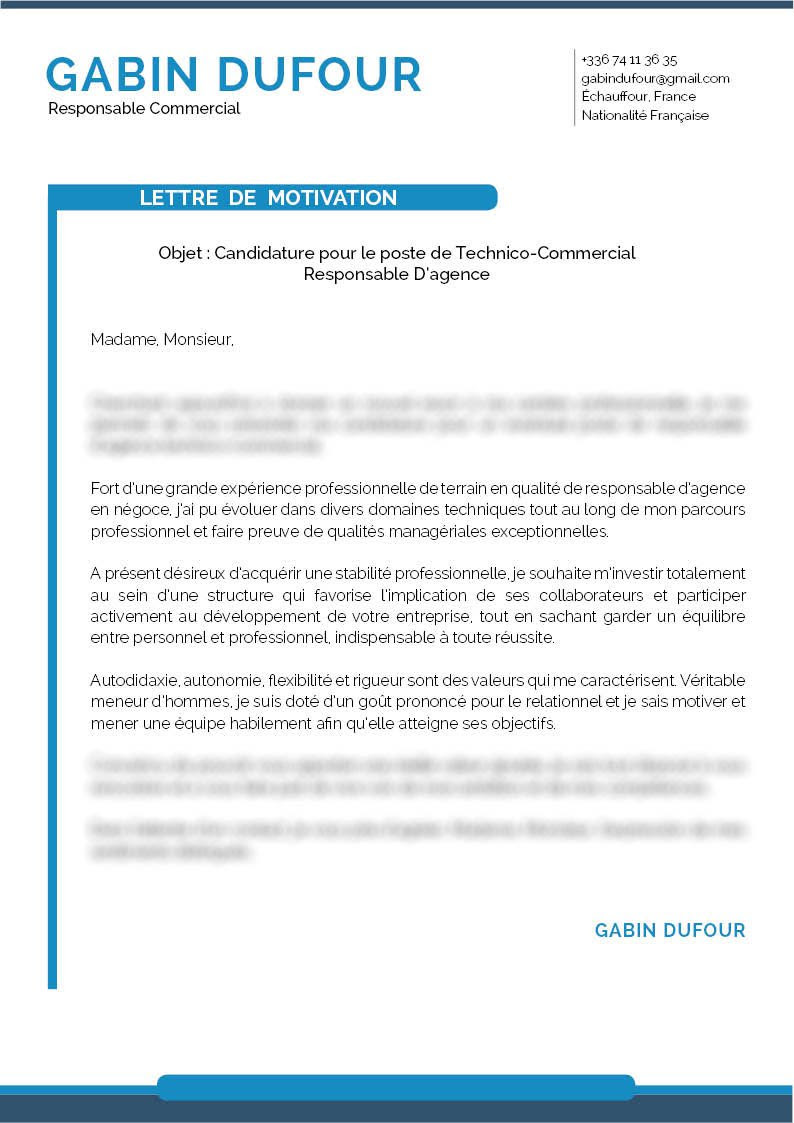 Lettre De Motivation Chauffeur Poids Lourd Pdf - Perkata b