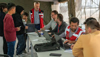 NATO-built shelter site opens for quake survivors in Türkiye