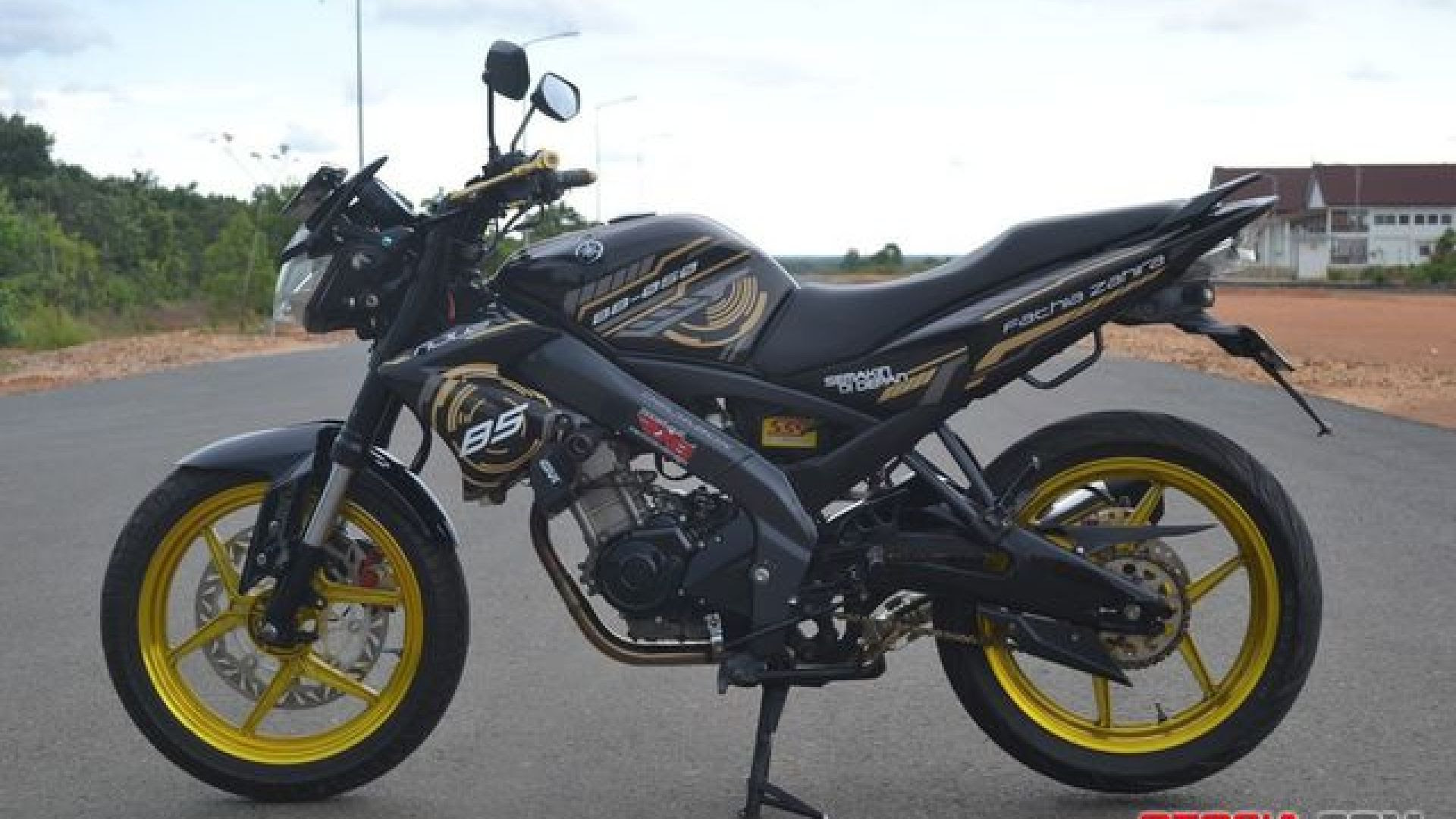 Foto Modifikasi Motor Vixion Ceper Terkeren Dan Terbaru