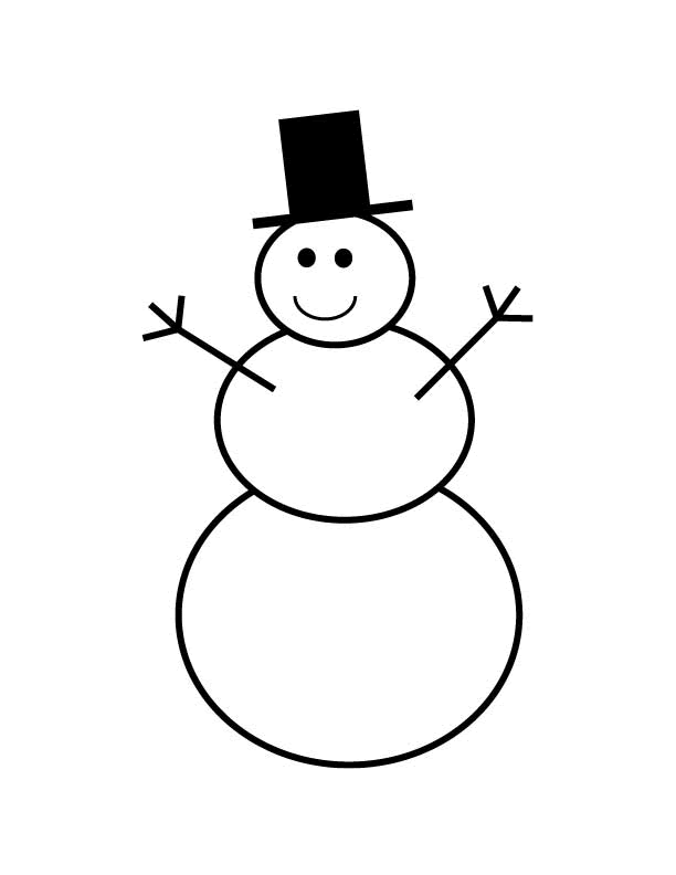 Drawing, simple snowman, child, holidays png. Free Picture Of A Snowman Download Free Clip Art Free Clip Art On Clipart Library