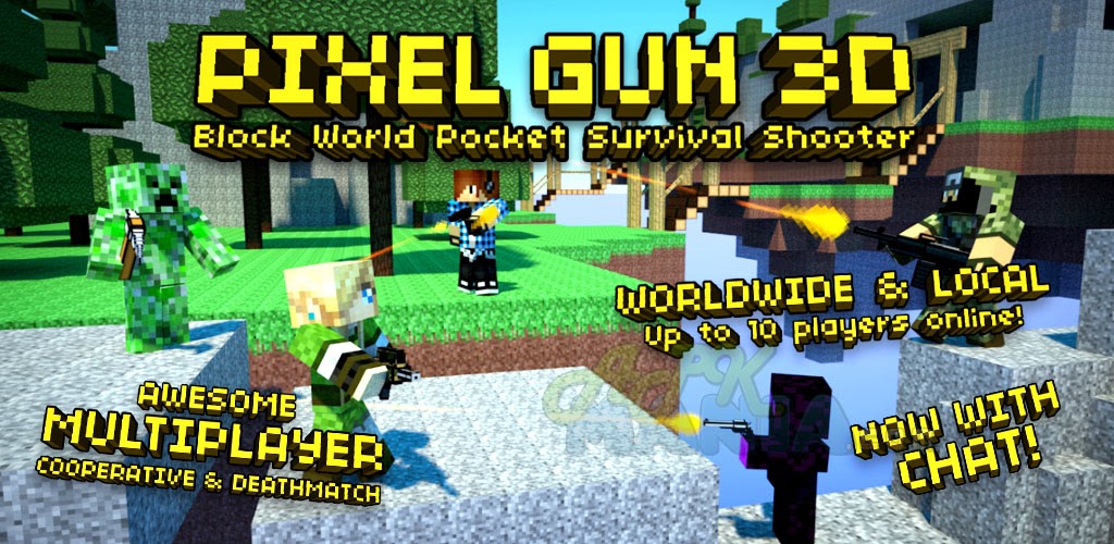 Pixel Gun 3D PRO Minecraft Ed. APK + Data OBB v4.6.3 