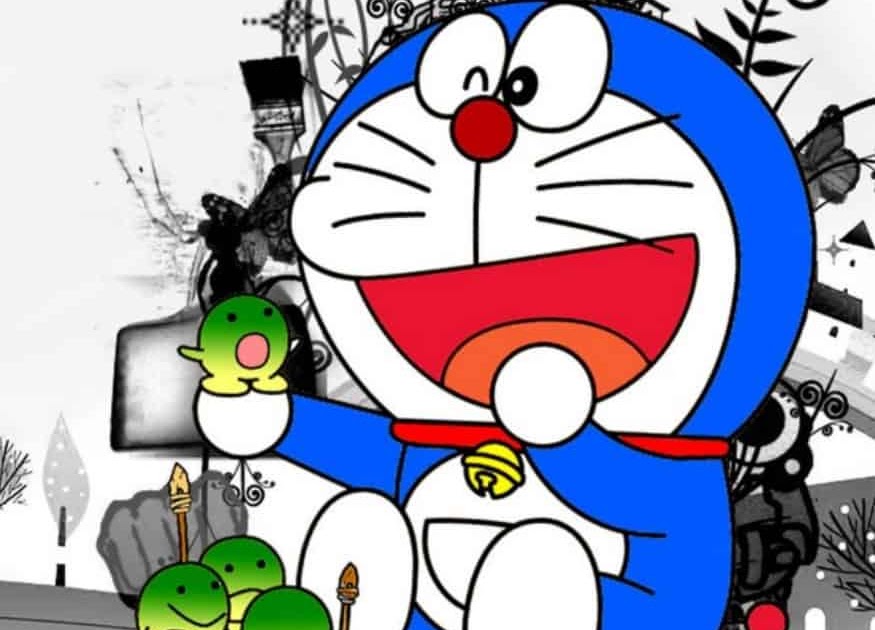 35 Animasi Gambar  Doraemon  Yang Lucu