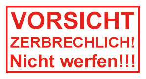 Laden sie dazu einfach den kostenlosen pdf24 creator herunter und installieren die software. Vorsicht Zerbrechlich Logo Zum Ausdrucken Versand Spedition
