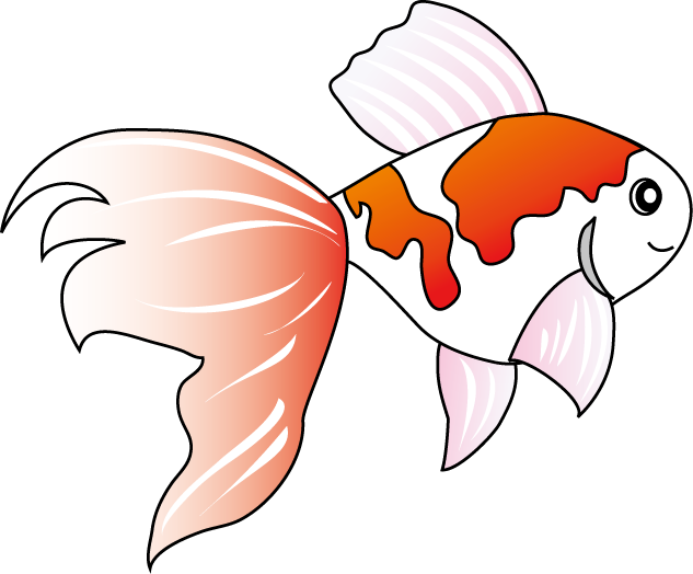 美しい花の画像 100 Epic Best金魚 イラスト かわいい