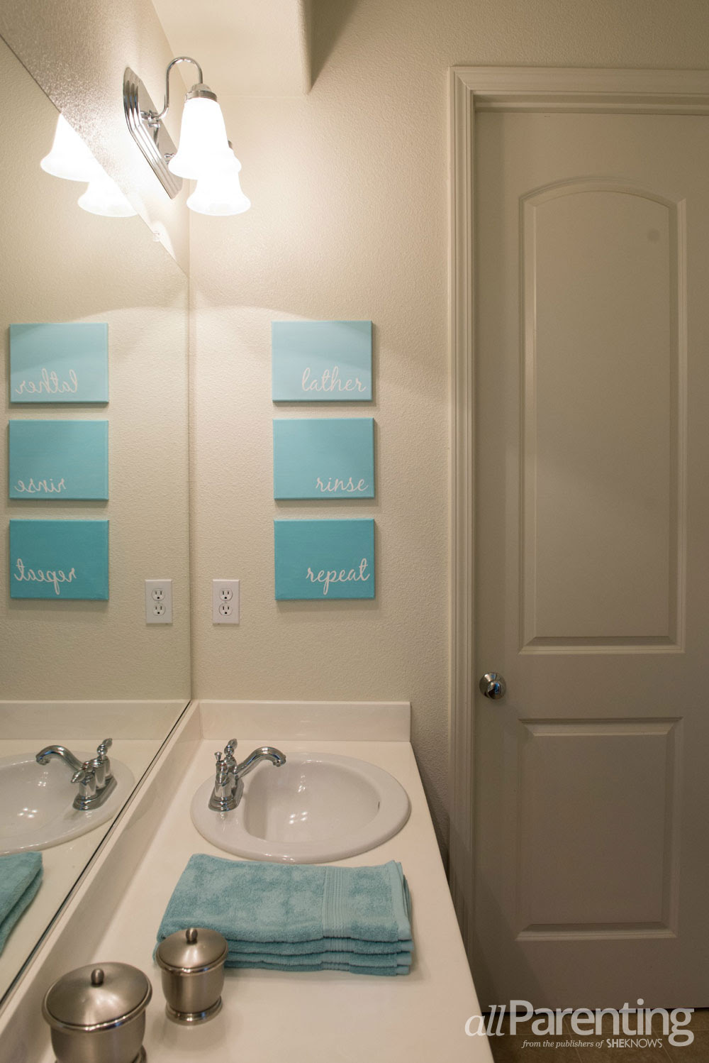 Bathroom artwork ranges from sunny seashores to actual images of the bathroom. Diy Bathroom Canvas Art