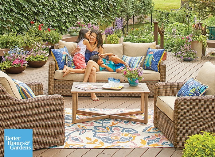 Patio paradise. Nothing transforms your outdoor space quite like the perfect patio set. From grand sectionals to charming bistros, make the great outdoors your greatest retreat. Shop the collection. 