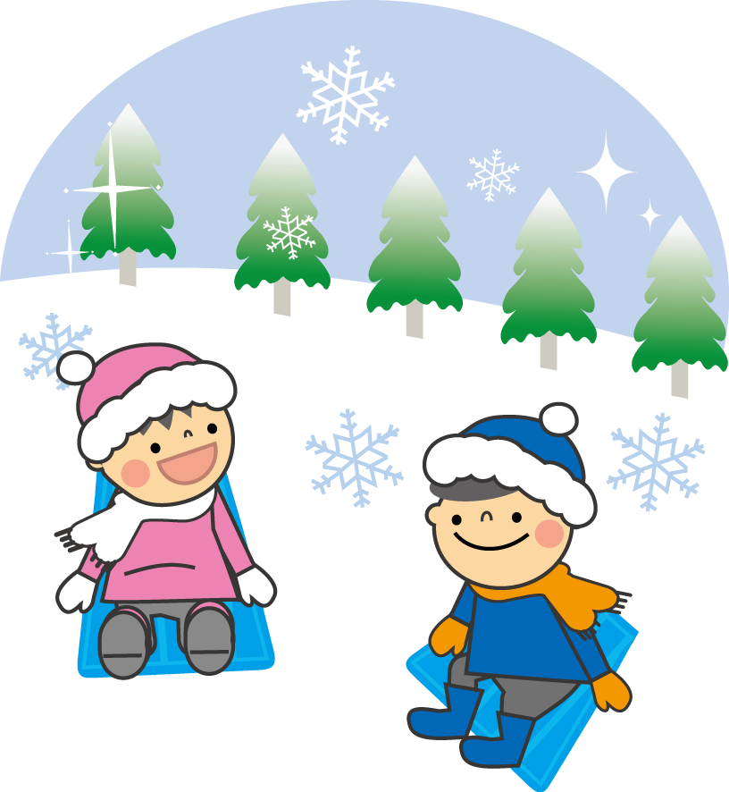 最高のイラスト画像 ユニークかわいい 雪 遊び イラスト