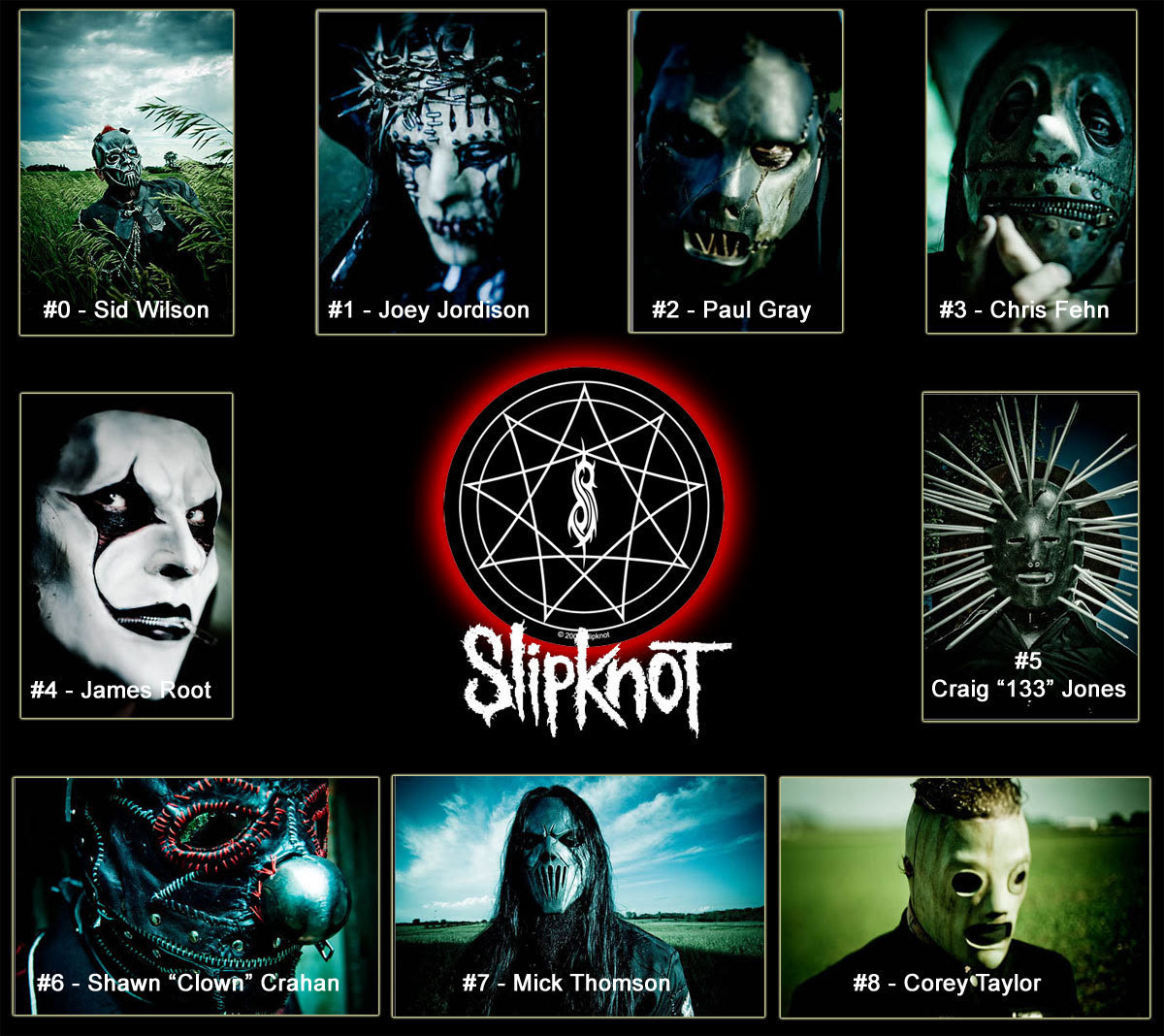 Slipknot unmasked 2016 with slipknot members 2016 and the current masks. Trimageblog Slipknot Unmasked Photos