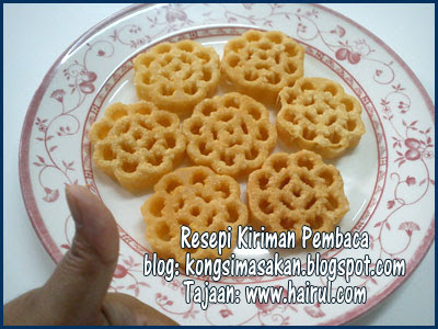 Kuih Ros Rangup - F Contoh