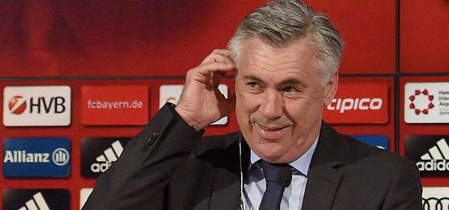 Carlo ancelotti osi (italian pronunciation: Karlo Anchelotti Novyj Trener Myunhenskoj Bavarii Bundesliga Rus