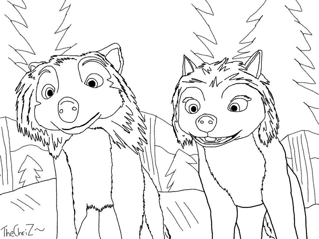 Alpha And Omega Movie Coloring Pages - Coloring Walls