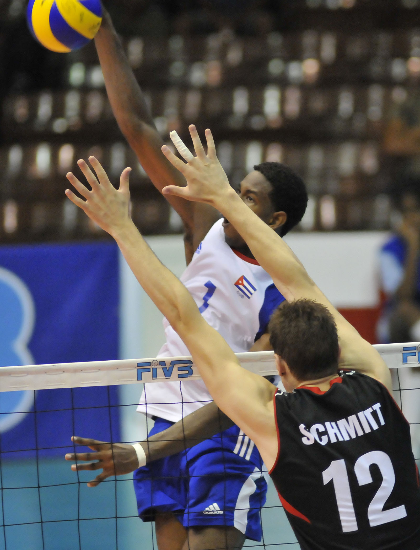 Craziest reactions on wilfredo leon spike ace block volleyball highlights. Wilfredo Leon Cub Spike