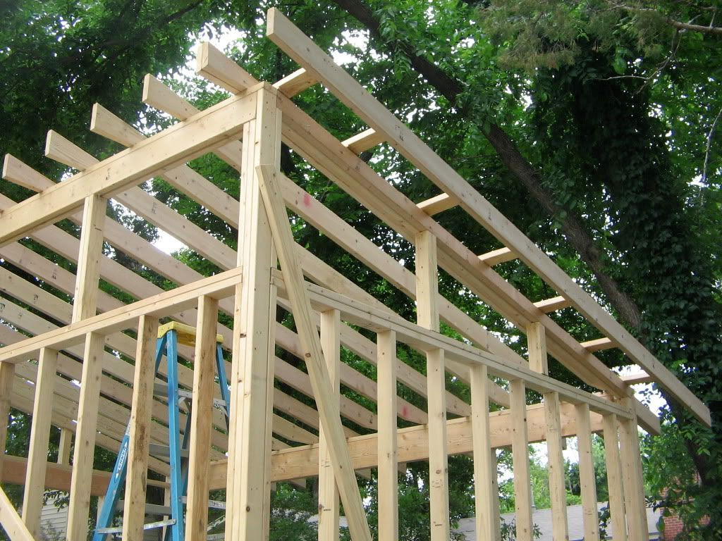 Sheds Ottors: Plans to build a slanted roof shed