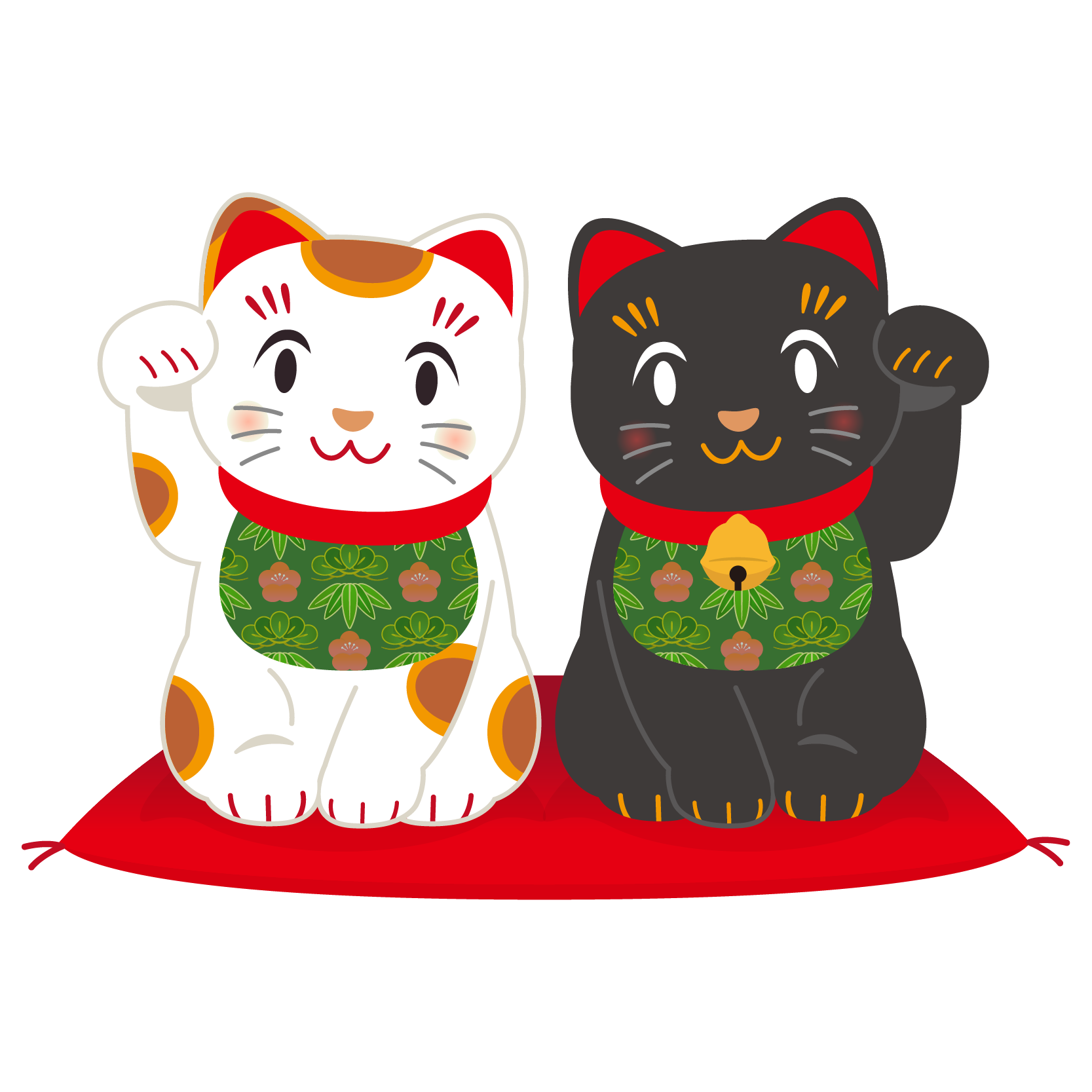 最高の動物画像 100 Epic Bestフリー 素材 招き猫 イラスト フリー