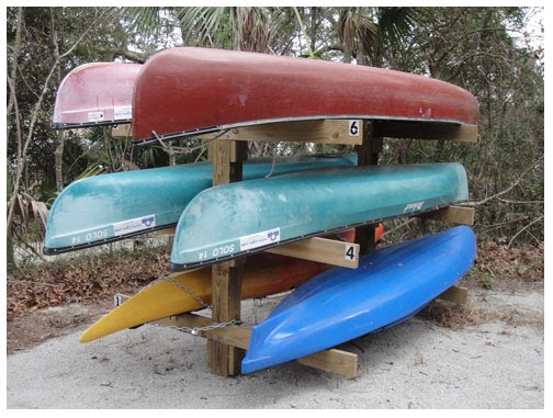 Becy: Plans for wood kayak rack