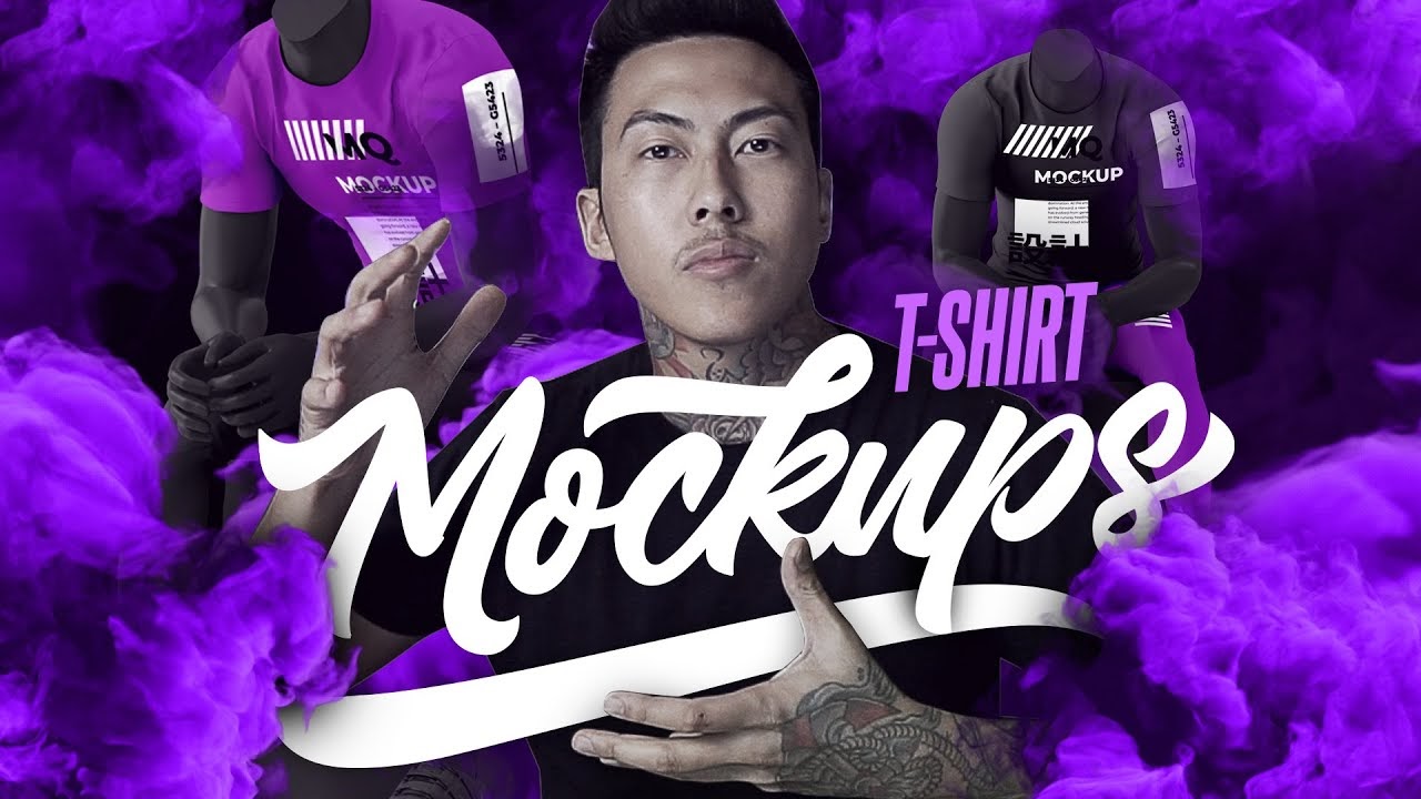 Download 387+ T Shirt Mockup Tutorial Mockups Builder