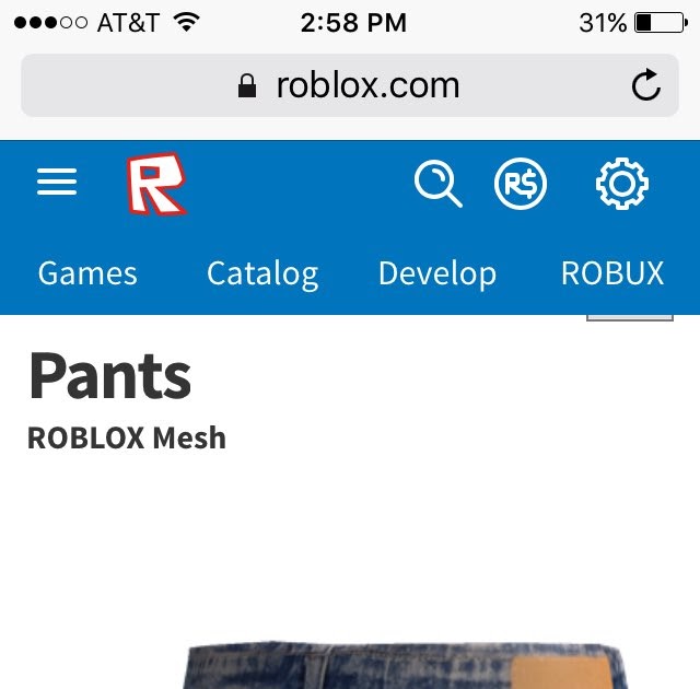 roblox catalog jeans