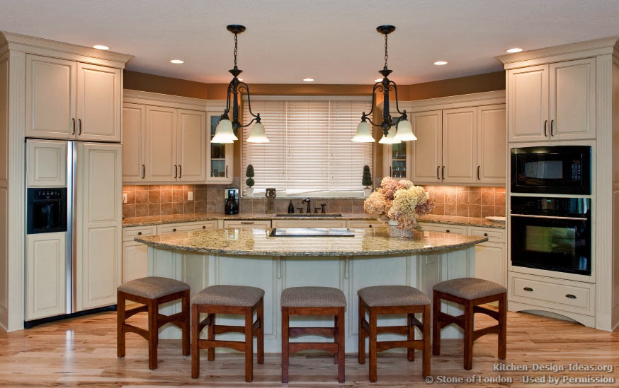 Curved Kitchen Island With Seating Whaciendobuenasmigas