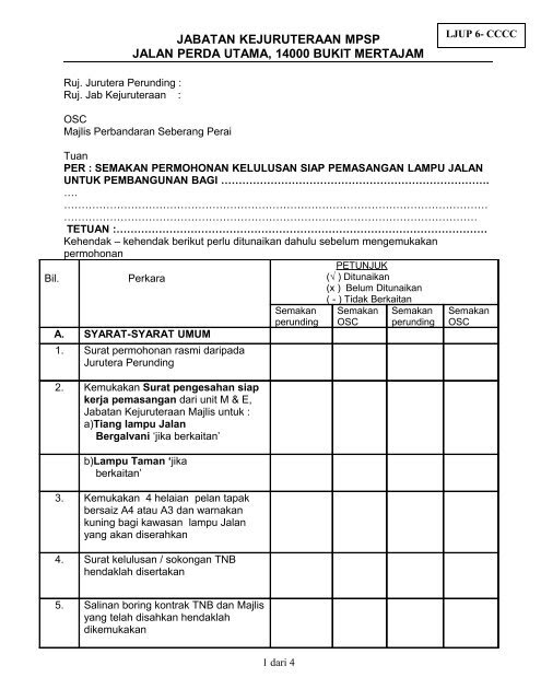 Surat Permohonan Kerja Jurutera - silviaconsani
