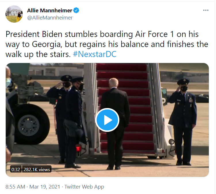 Biden Stumble