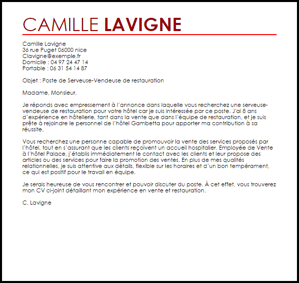 Lettre De Motivation Livreur Domino's Pizza - Words Wisu