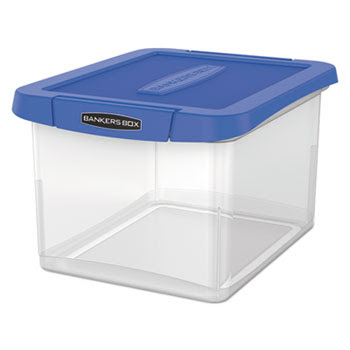 Heavy duty small parts bin cabinets puts parts at your fingertips. Bankers Box Heavy Duty Plastic File Storage 14 1 8 X 17 2 5 X 10 3 5 Clear Wb Mason