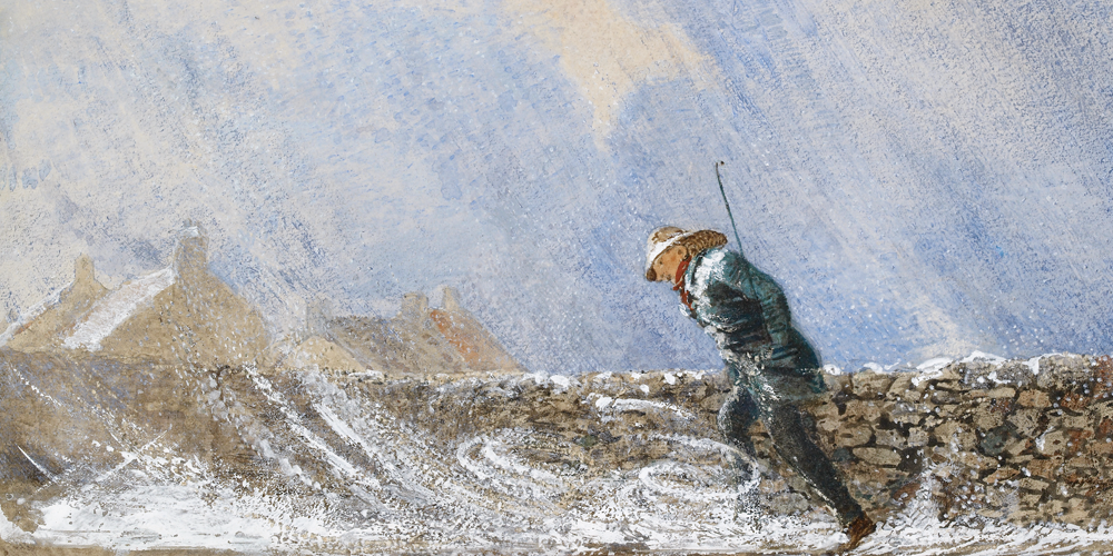 Snow – a painting by William Bell Scott