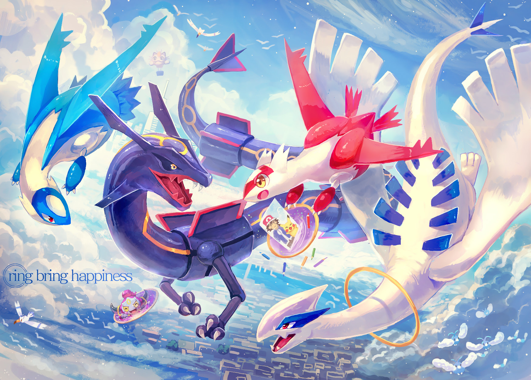 無料イラスト画像 無料ダウンロードかっこいい ラティアス ラティオス イラスト