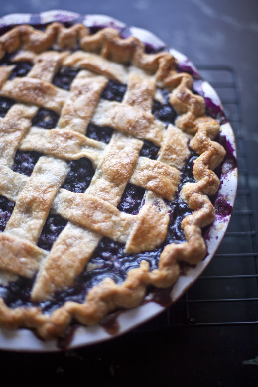 Every baker i know seems to have their favorite recipe or trick. Blueberry Pie With Lattice Crust Recipe Zoebakes Eat Dessert First