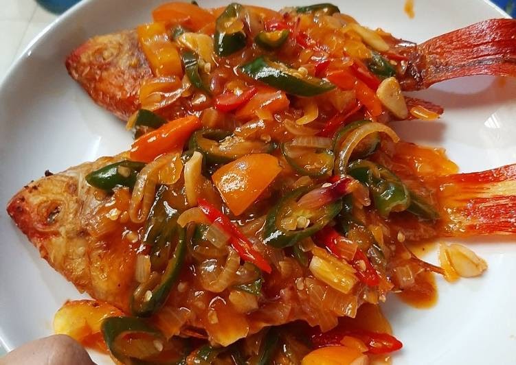 Masak Ikan Nila Pedas Manis Resep Dan Cara Membuat